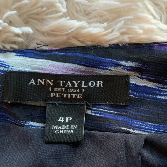 stylish fringe purple galaxy colored mini skirt - Picture 2 of 2